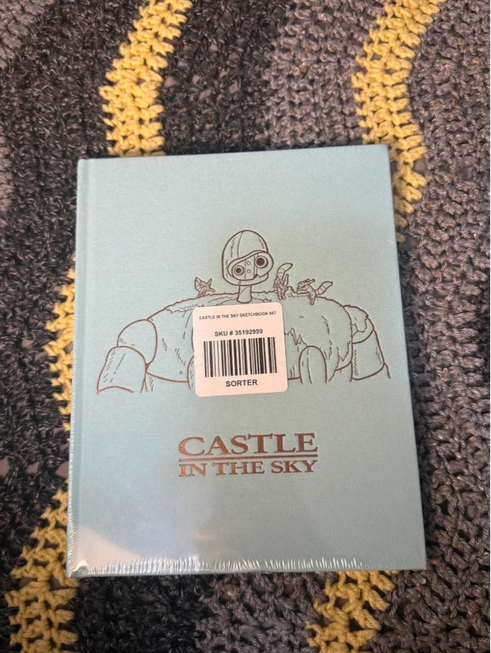 Studio Ghibli Castle in the Sky Hardcover Cloth Sketchbook Chronicle NIB